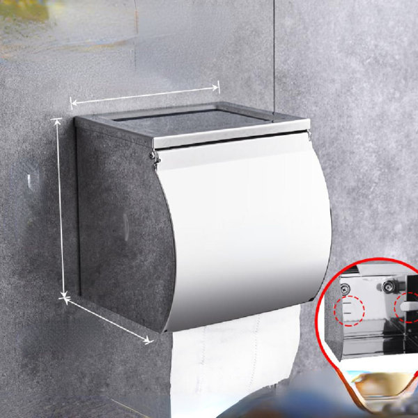 Umber Rea Wall Mount Toilet Paper Holder | Wayfair